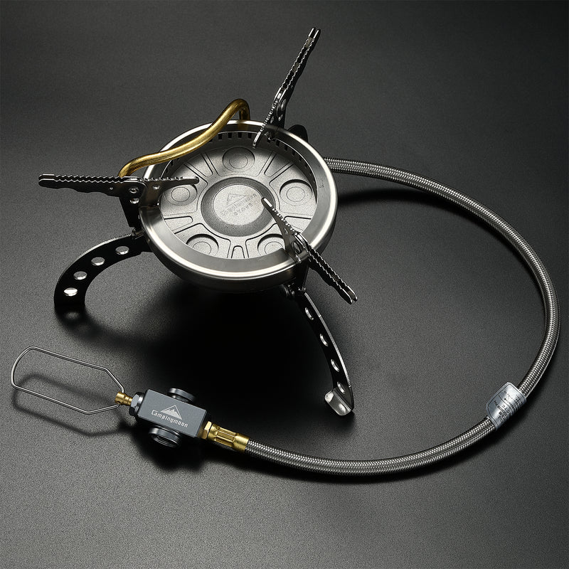 Load image into Gallery viewer, XD-1 Camp Stove Remote Canister, Portable Stove with Preheat Tube