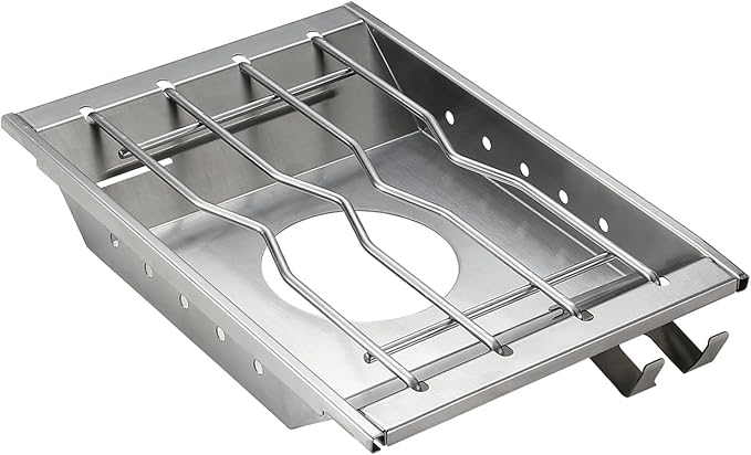 Load image into Gallery viewer, CK-25PG Canister Top Stove Plate Stainless Steel Frame IGT Table Top Gas Burner– Windproof Recessed Design for Camping