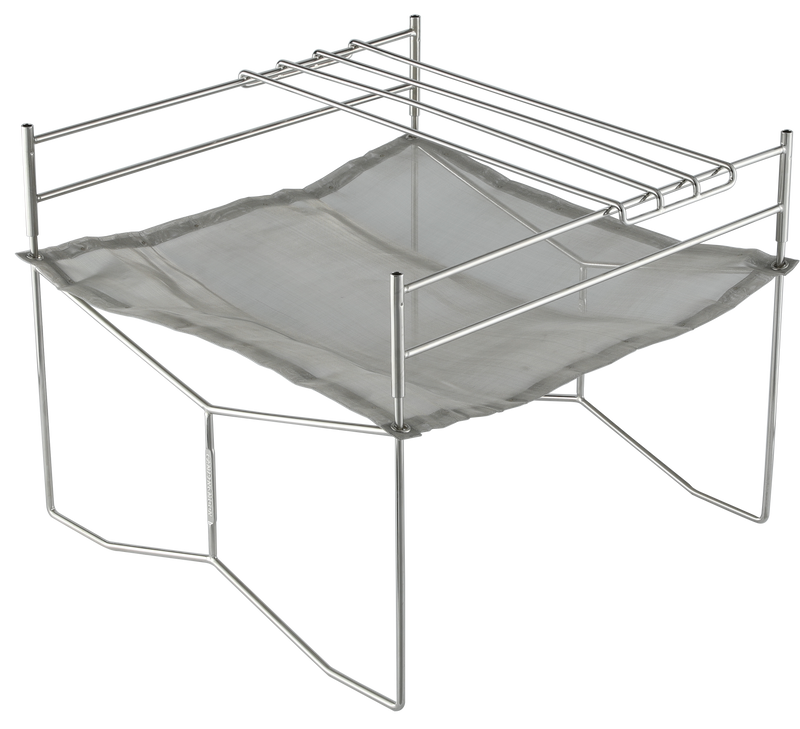 Load image into Gallery viewer, SOLO-303 Portable Mesh Fire Pit with Cooking Grate, Carry Bag,