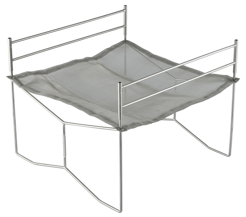 Load image into Gallery viewer, SOLO-303 Portable Mesh Fire Pit with Cooking Grate, Carry Bag,