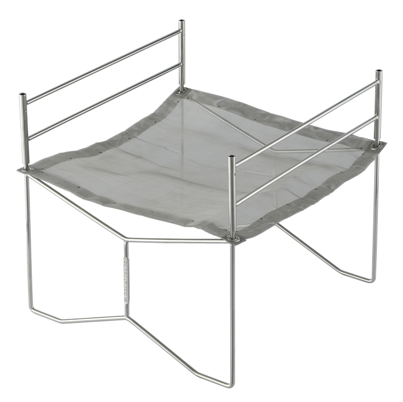 Load image into Gallery viewer, SOLO-303 Portable Mesh Fire Pit with Cooking Grate, Carry Bag,