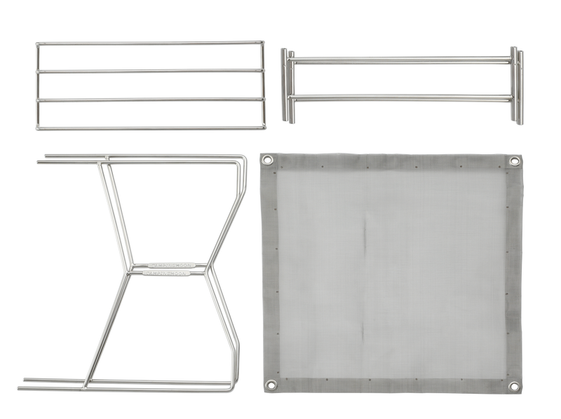 Load image into Gallery viewer, SOLO-202 Portable Mesh Fire Pit with Cooking Grate, Carry Bag