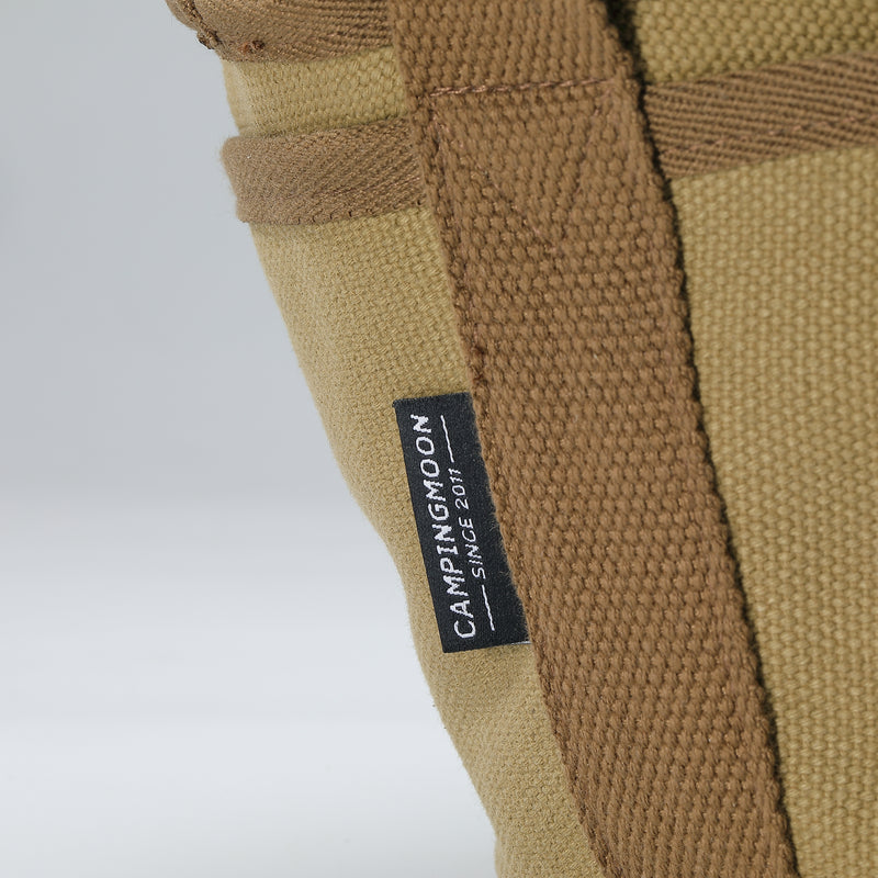 Load image into Gallery viewer, DO-25-BK Dutch Oven Bag – 6.5'' Canvas Stock Pot Case