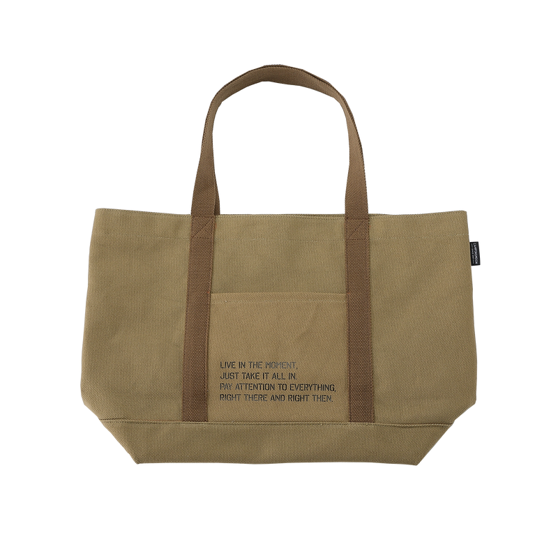 Load image into Gallery viewer, B-189 Open Top Canvas Tote Bag Long Handle Camping Gear Storage Case