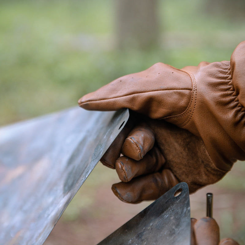 Cargue la imagen en el visor de la galería, Q27 Leather Work Gloves