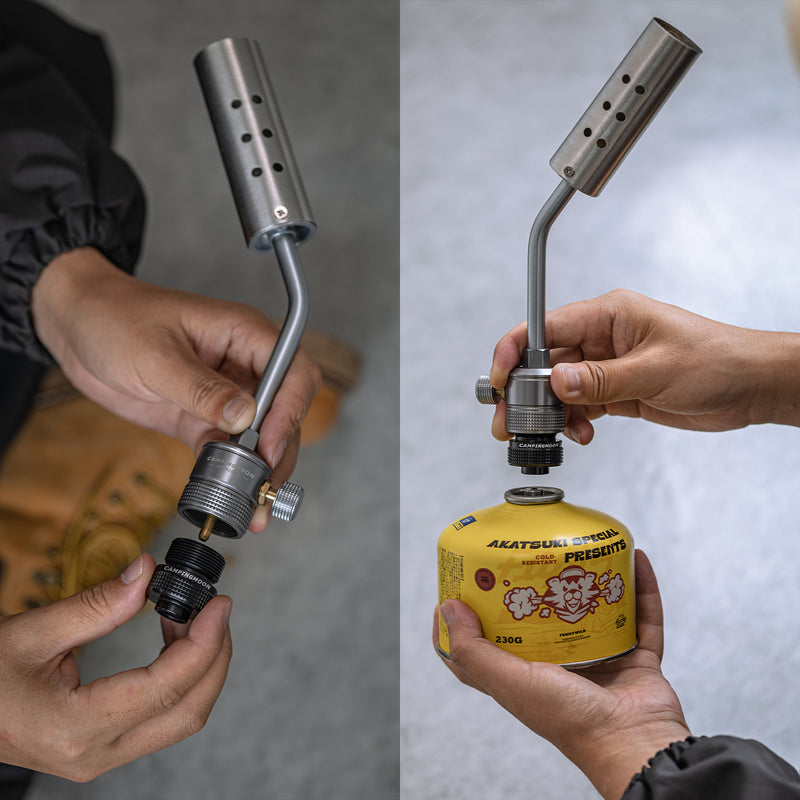 Load image into Gallery viewer, BKZ20 Camping Canister Propane Gas Stove Adapter, EN417 Lindal Valve to CGA 600