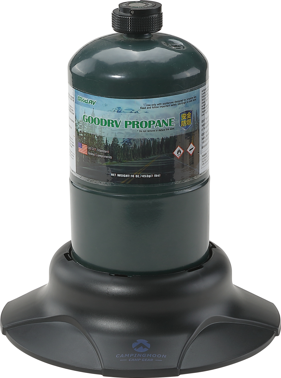PG-196 1LB Propane Tank Cylinder Stabilizer Stand | Campingmoon