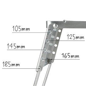MS -1018-SW Portable Stainless Steel Campfire Grill Grate with Windscreen & Carry Bag