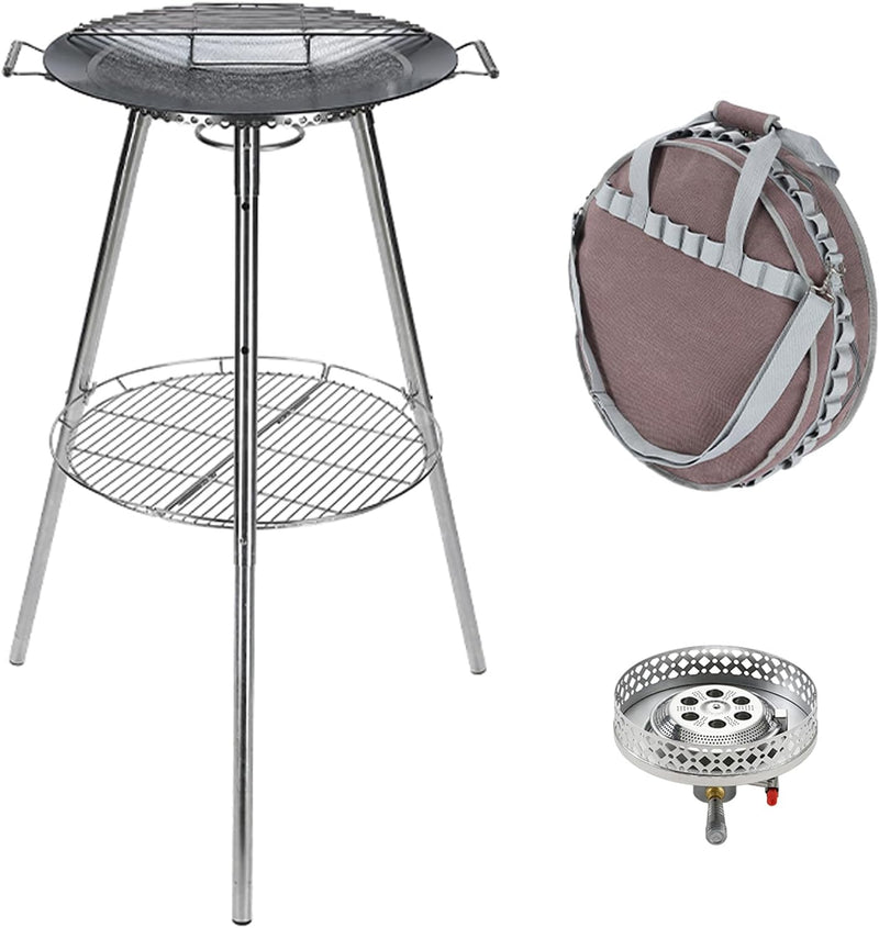 Load image into Gallery viewer, GR-901 Skottle Grill 18" BBQ Griddle | EN417 Gas Stove Cooking System