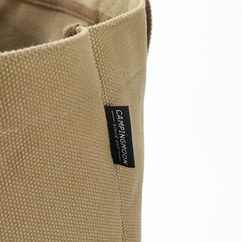 Load image into Gallery viewer, B-189 Open Top Canvas Tote Bag Long Handle Camping Gear Storage Case