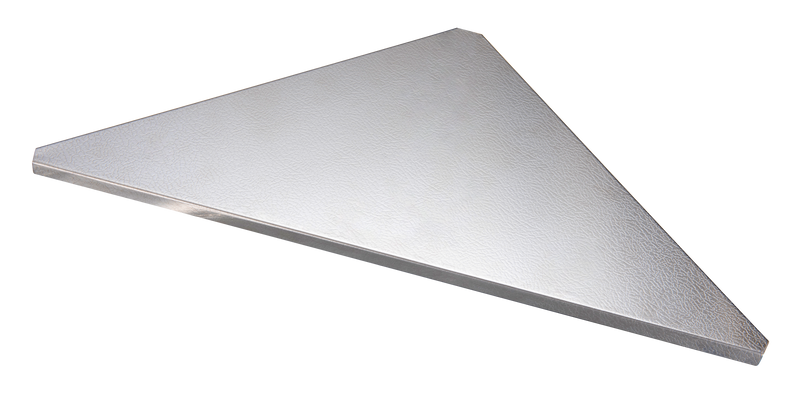 Load image into Gallery viewer, T-2306 Embossed Stainless Steel Corner Extension for Field Racks