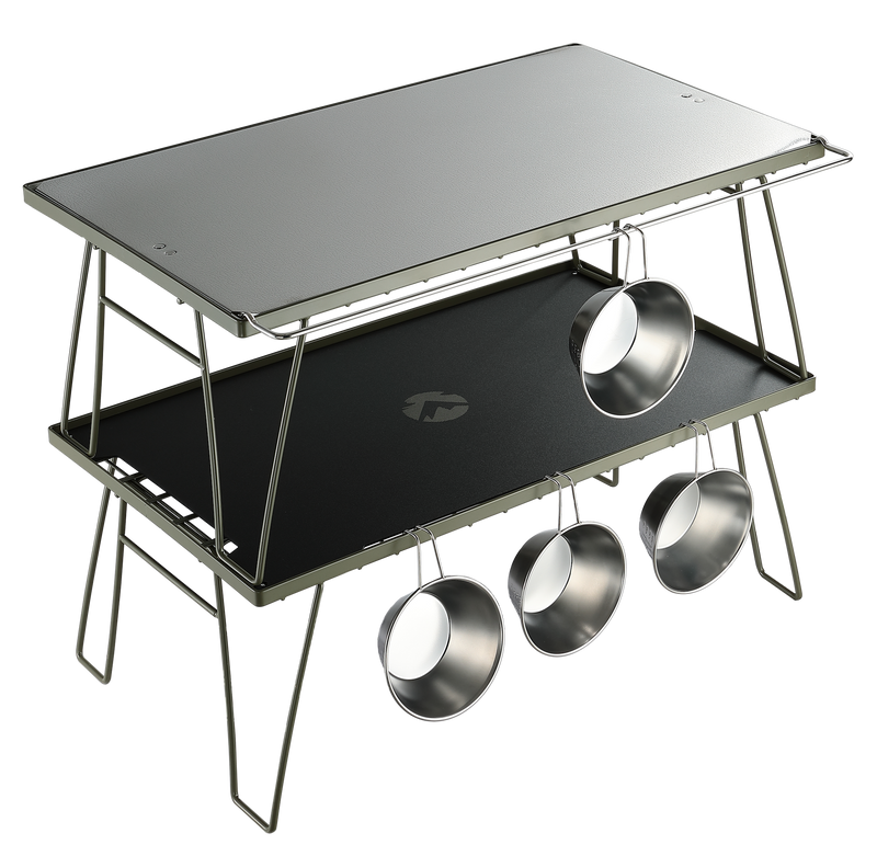 Load image into Gallery viewer, T-2308-BK Aluminum Top Plate for Storage Rack