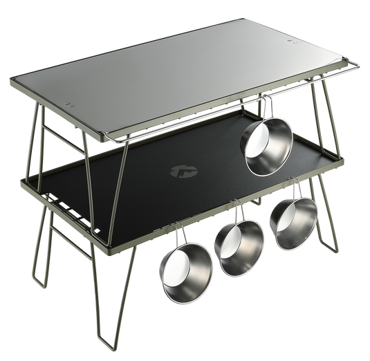 T-2308-BK Aluminum Top Plate for Storage Rack