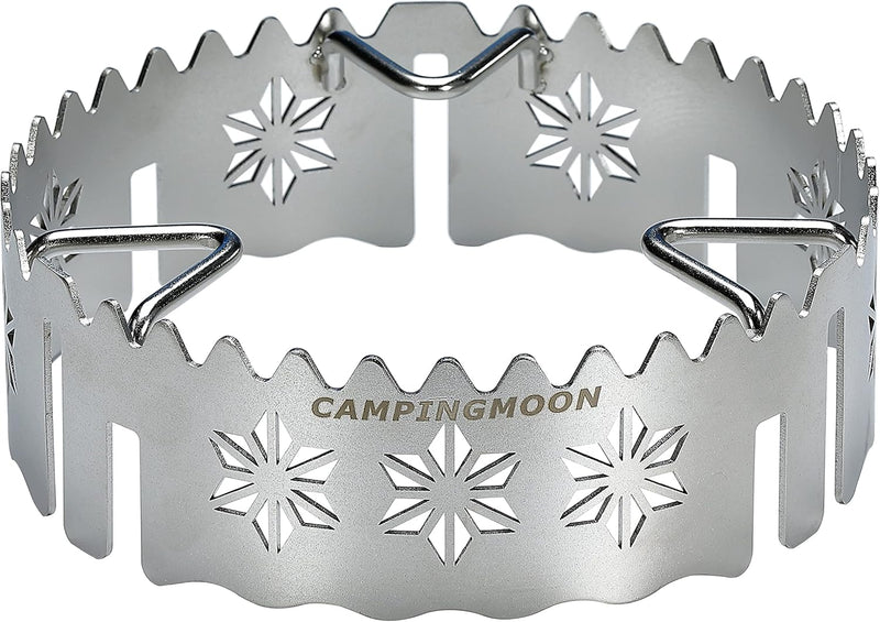 Load image into Gallery viewer, ST-141 Stainless Steel Gas Stove Windshield with Trivet