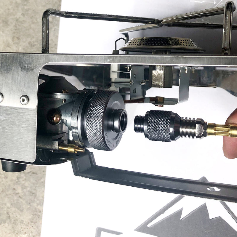 Load image into Gallery viewer, Z13/Z16 Gas Stove Adapter, EN417 Lindal Valve to Butane, with Extend Hose