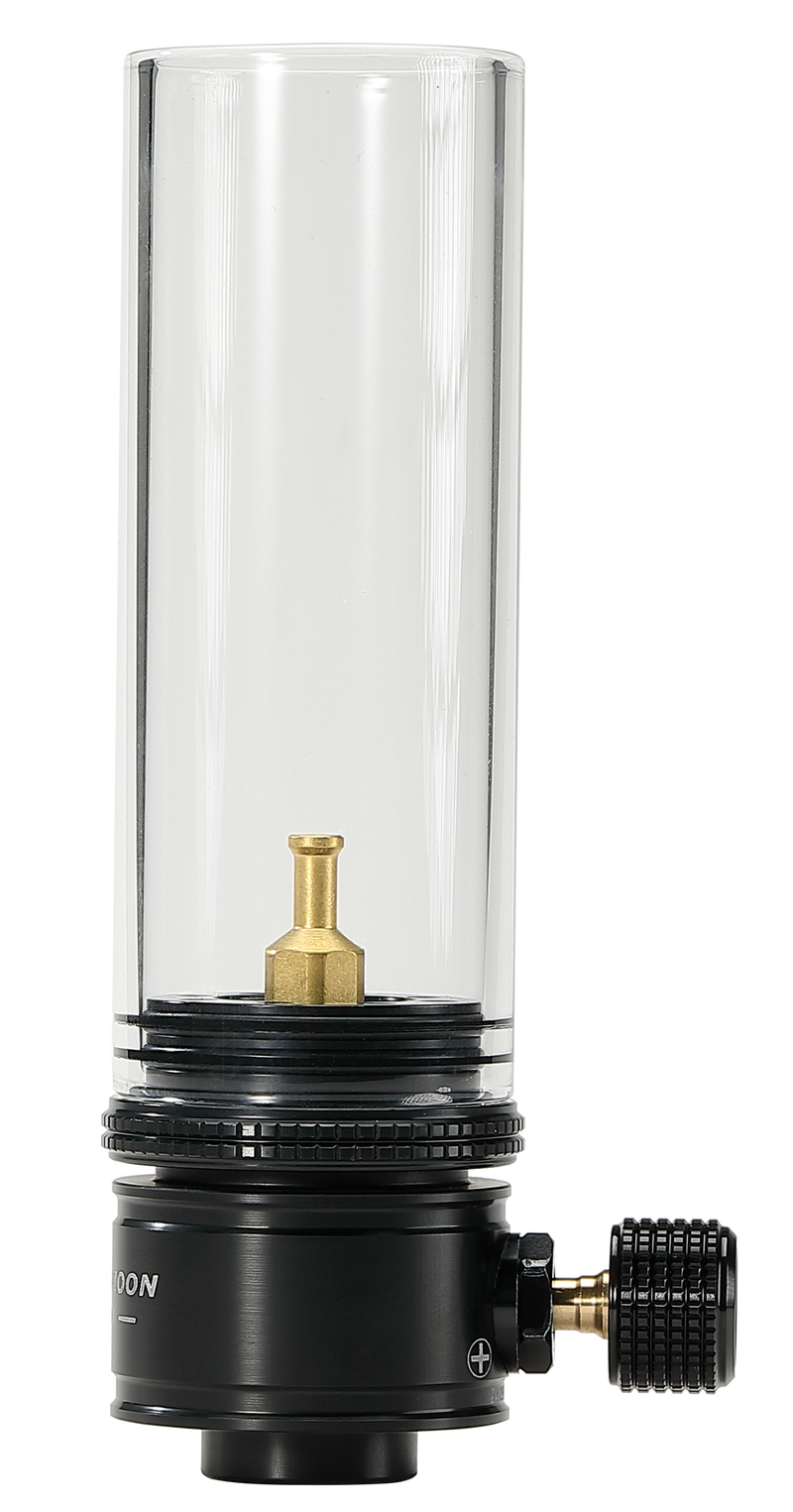 Load image into Gallery viewer, BKT-1D15 Black Gas Candle Camping Lantern - Mini & Portable