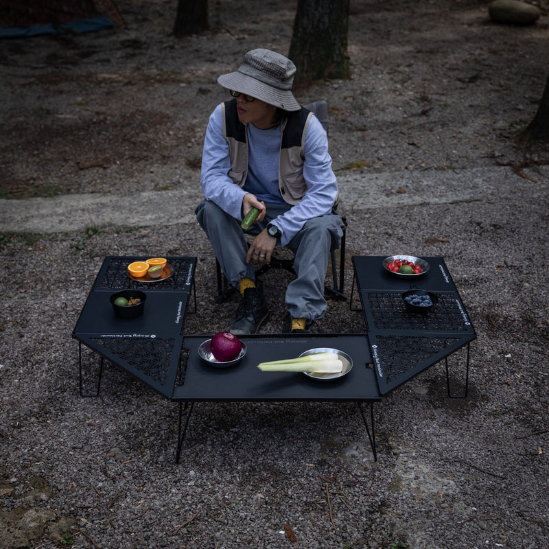 Load image into Gallery viewer, T-2309-BK Black Aluminum Connecting Half Top Plate for Field Rack