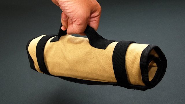 Load image into Gallery viewer, B126 Cotton Canvas Tent Stake Case – Beige (30cm Length)