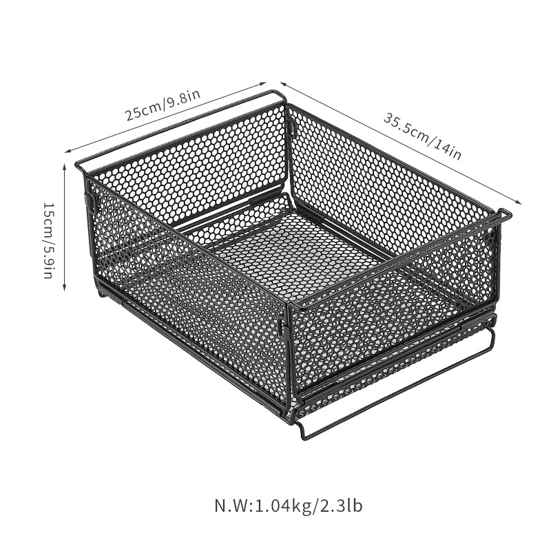 Laden Sie das Bild in Galerie -Viewer, CK-24BF Folding Hex Mesh Storage Basket IGT Camping Organizer Box