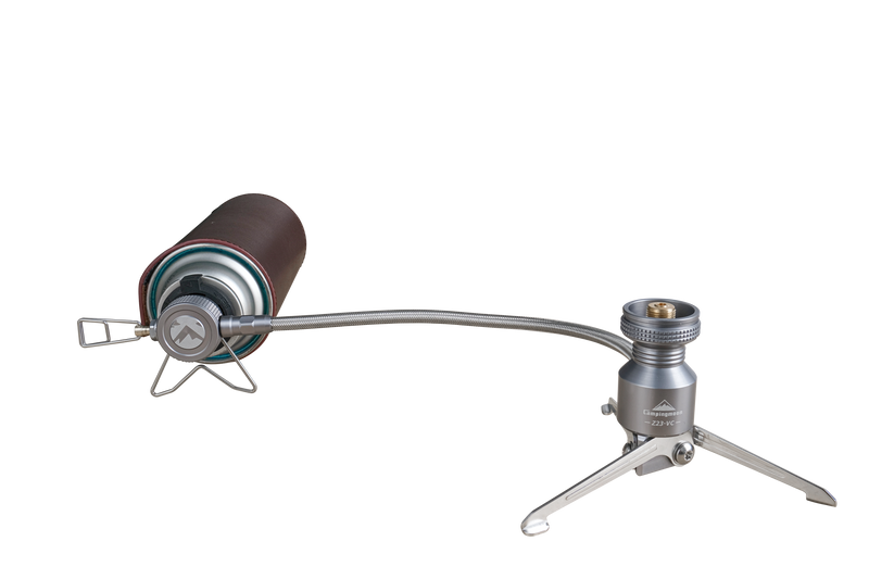 Laden Sie das Bild in Galerie -Viewer, Butan Gasadapter mit Edelstahl-Gasschlauch | Z23-VC