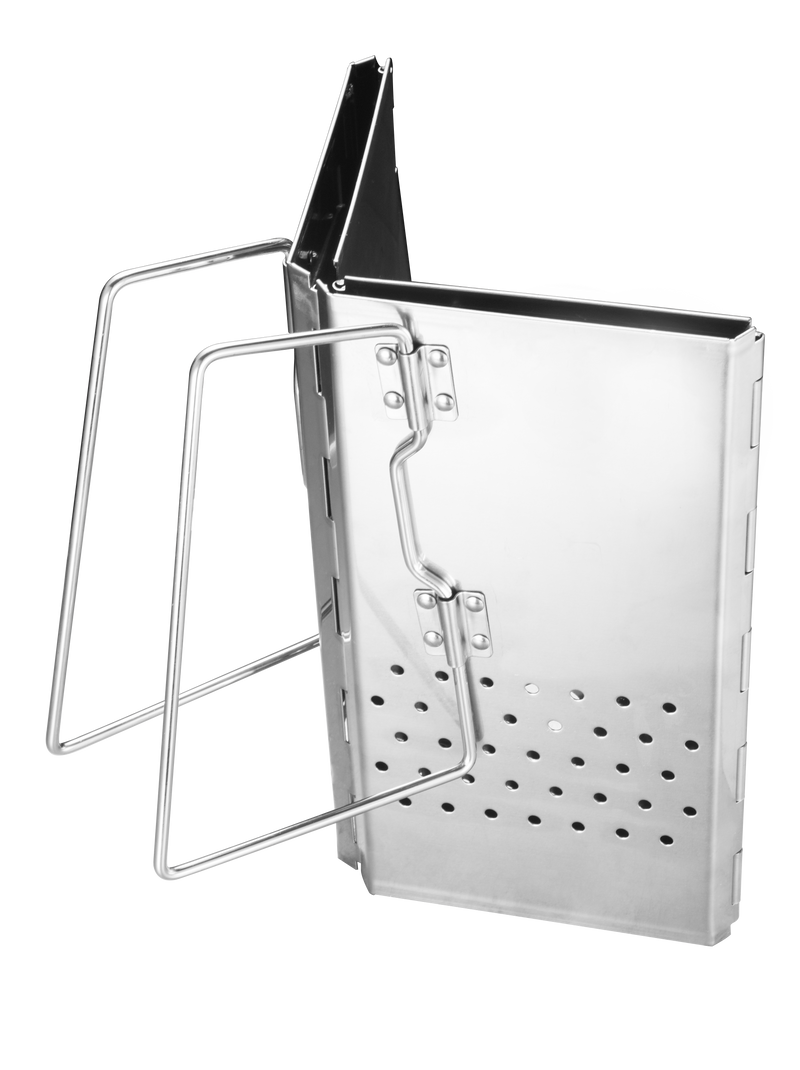 Load image into Gallery viewer, MT-18 Portable Charcoal Chimney Starter, Stainless Steel