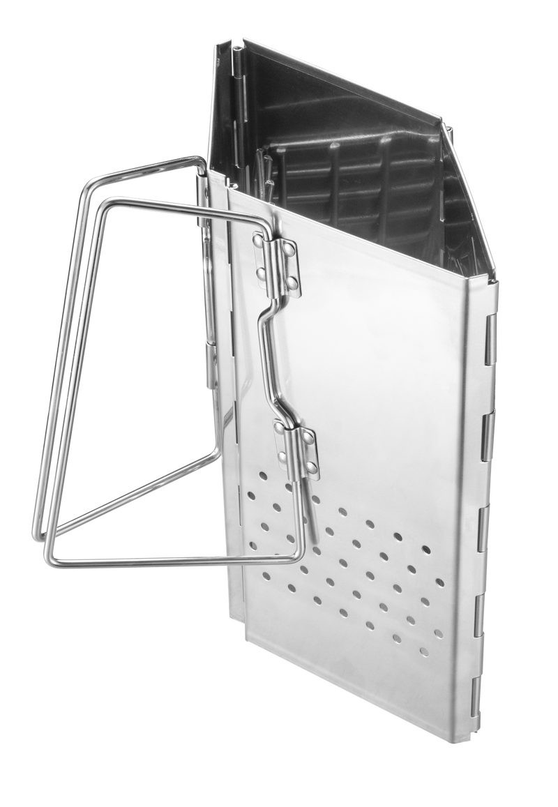 Load image into Gallery viewer, MT-18 Portable Charcoal Chimney Starter, Stainless Steel