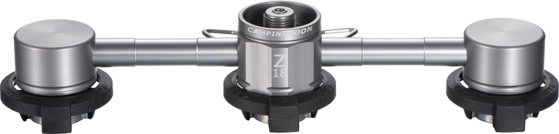Load image into Gallery viewer, Z30 3-Inlet Camping Stove Adapter (Safety Stand), Nozzle to EN417 Lindal Valve