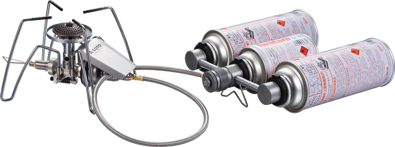 Load image into Gallery viewer, Z30 3-Inlet Camping Stove Adapter (Safety Stand), Nozzle to EN417 Lindal Valve