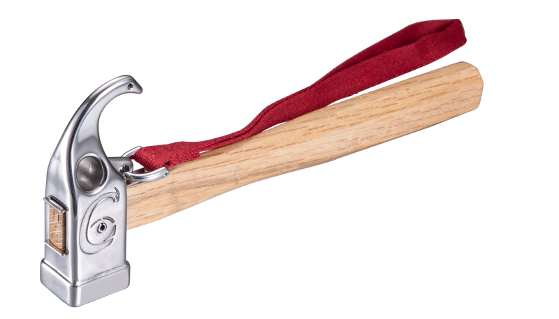 Load image into Gallery viewer, C6 Camping Hammer: Stainless Steel Head, Wood Grip, Tent & Tarp Stake Remover