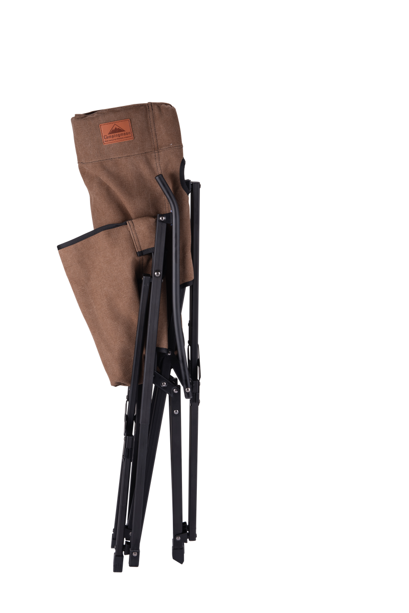 Load image into Gallery viewer, F-1003C-CF Foldable Low Camping Chair - Cotton Canvas in Coffee