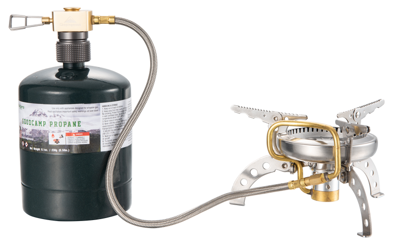 Load image into Gallery viewer, Z22 Propane to Butane Adapter, 16oz/1Lb Canister to EN417 Lindal Valve