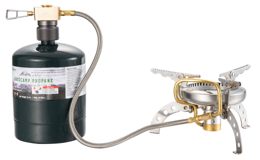 Z22 Propane to Butane Adapter, 16oz/1Lb Canister to EN417 Lindal Valve