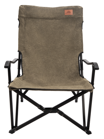 <b>COTTON CANVAS FABRIC</b>
Cotton canvas fabric makes seat tension good, easy to sit on, which gives comfortable resilience.
You will like touch feeling of the canvas, and do not slip when sitting.
It is harder to make holes by the sparks of bonfire than polyester.