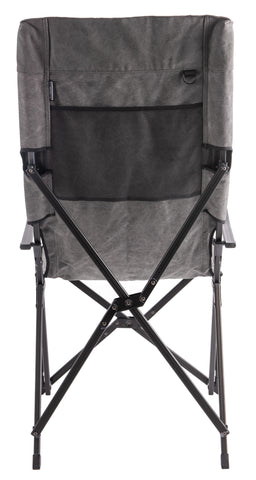 <b>BACK STORAGE POCKET</b>
With a mesh bag for storage on the back, it can be used to store some small camping gear.
