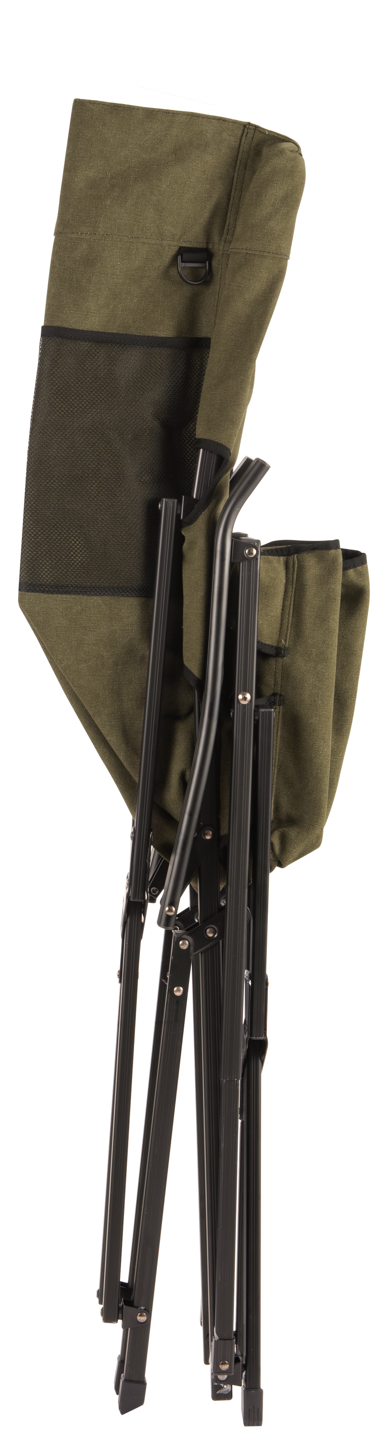 Load image into Gallery viewer, F-1001C-K Foldable Cotton Canvas Camping Chair for Campfire High Back Chair Khaki
