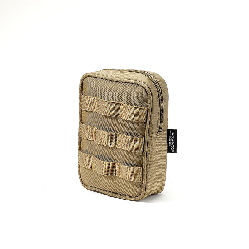 Load image into Gallery viewer, BG-15 Tactical Molle EDC Pouch Camping Storage Side Pocket for Table Chair Cot Field Rack Coyote