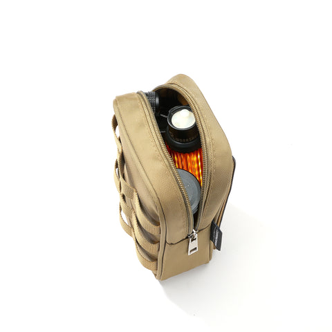 <b>Opens wide, allowing for easy and smart access.</b>
Zippered opening, even when storing small items, you don’t have to worry about them falling out.