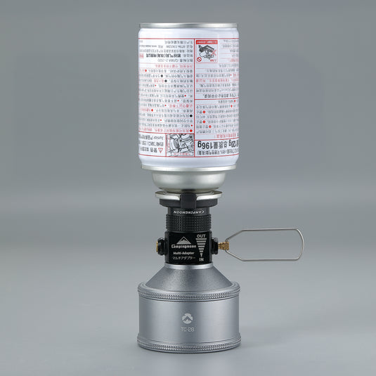 TC-28 35g Empty Refillable Cylinder for Backpacking Camping EN417 Lindal Valve