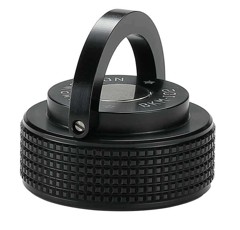 Load image into Gallery viewer, BKM-102 1LB Propane Cylinder Protect Cap Lid for Camping Gas Fuel Small Tank MAPP Black