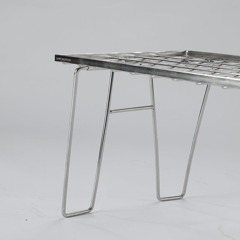 Load image into Gallery viewer, T-225A Stainless Steel Folding Mesh Camping Table