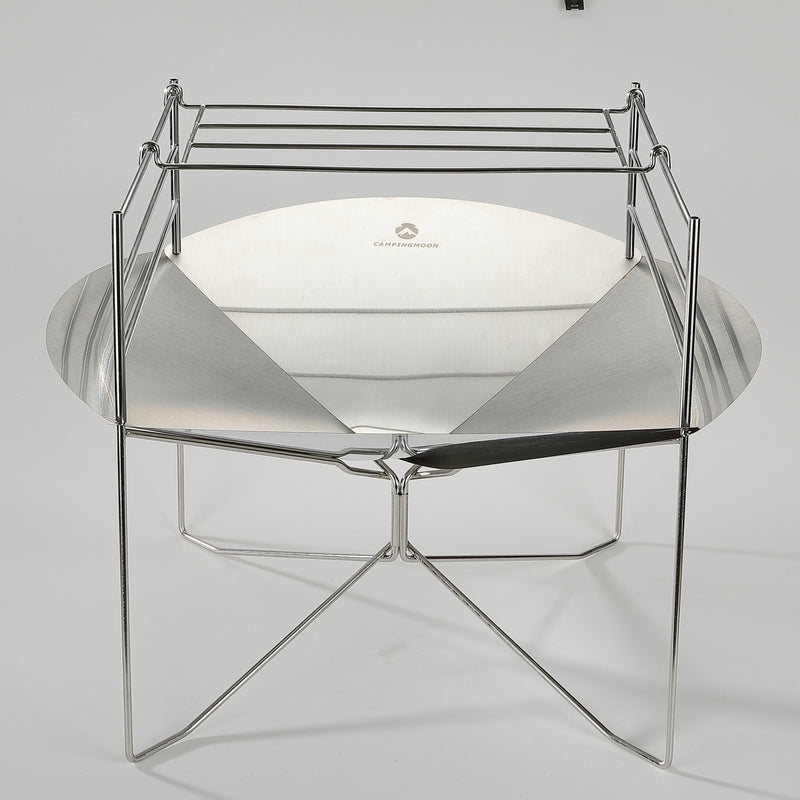 Load image into Gallery viewer, SOLO-A3 Stainless Steel Folding Fire Pit