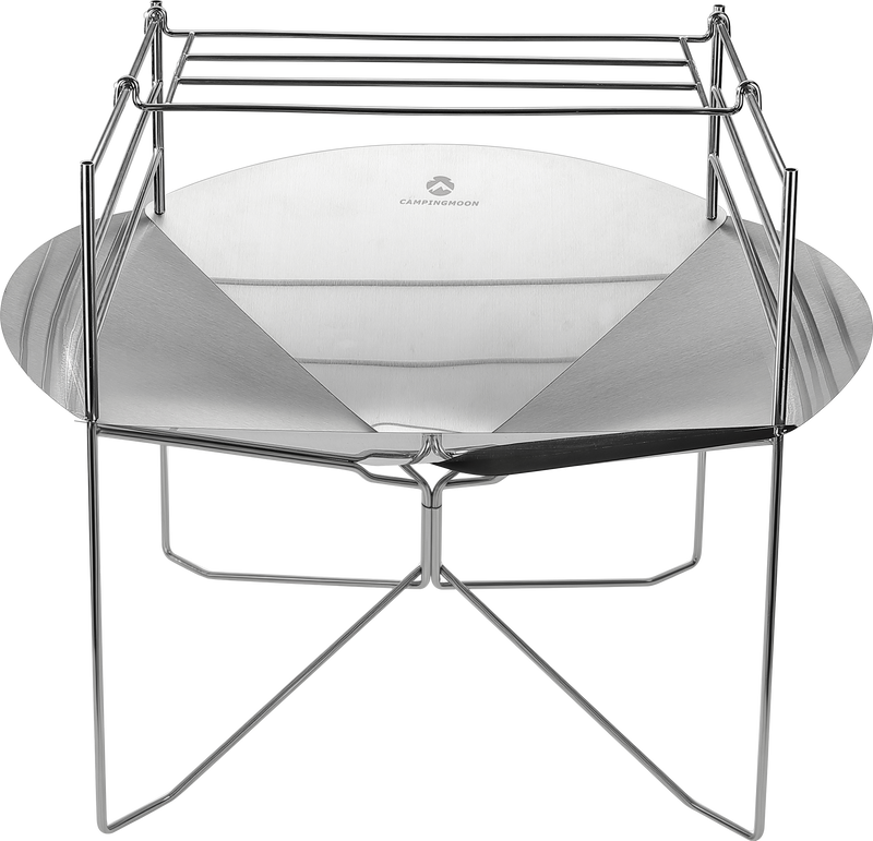 Load image into Gallery viewer, SOLO-A3 Stainless Steel Folding Fire Pit