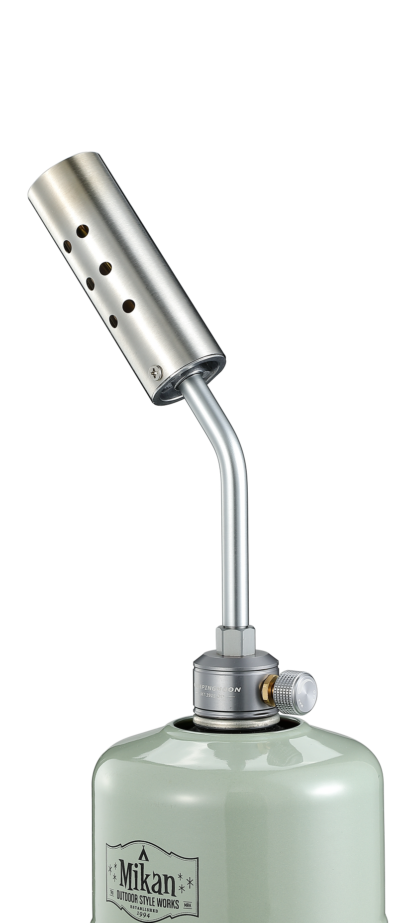 Load image into Gallery viewer, MT-3915-OD CAMPINGMOON Kitchen Cooking Torch Grill Torch Charcoal Starter with Flame Control Valve for BBQ Campfire Fireplace MT-3915 (Gas Fuel Not Included) (Isobutane Torch)