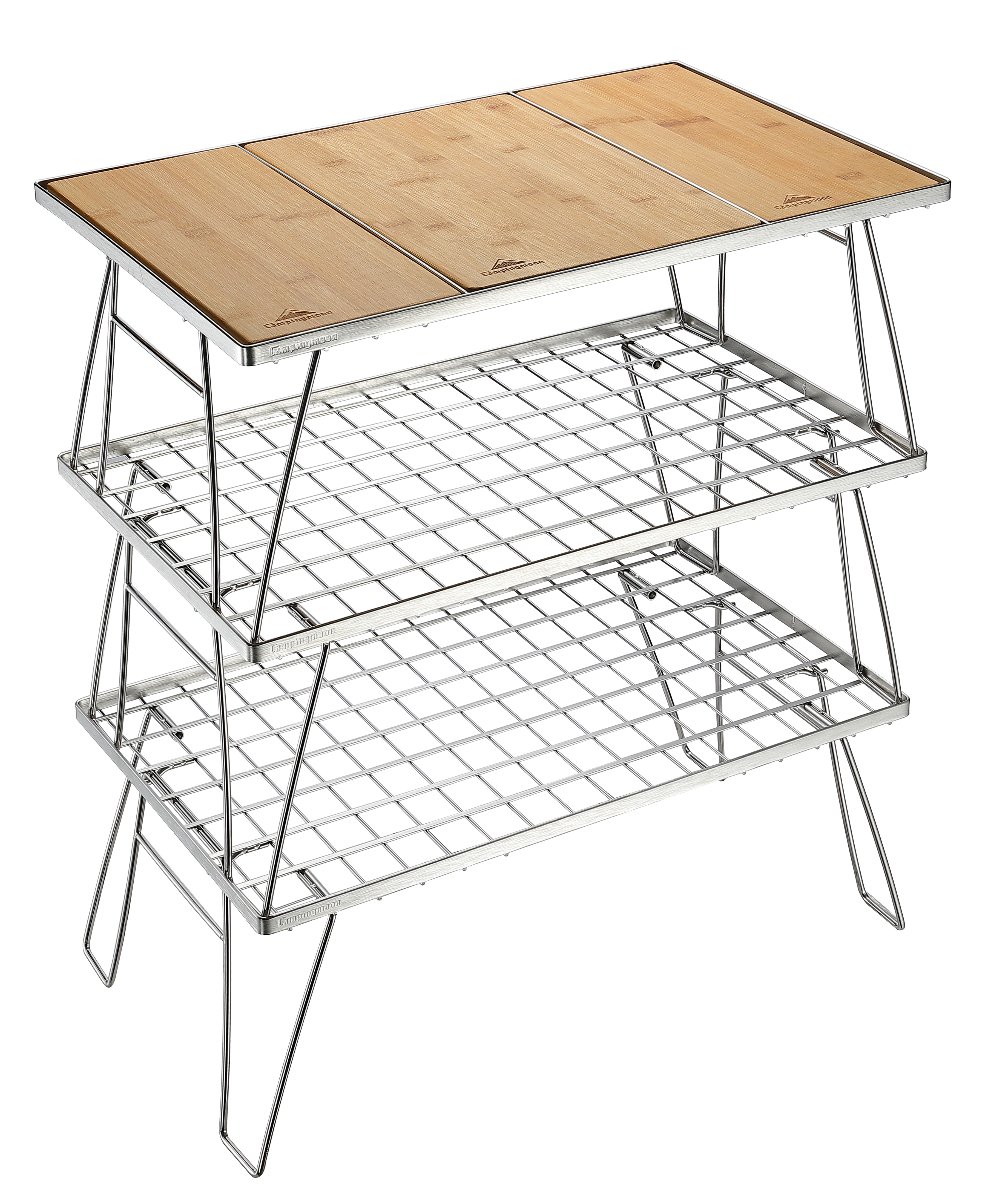 Campingmoon Grill Campingmoon T-503 Stove Grill Table Outdoor