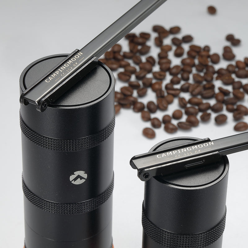 Load image into Gallery viewer, CC-115-BK Manual Coffee Grinder, Stainless Steel, Small, Black