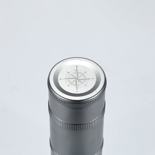 CC-51-H Premium Coffee Canister, 2-Stage CNC Cutting Duralumin