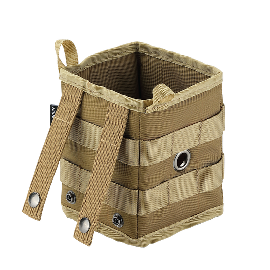 BG-1212 Storage Box Accessory Gear Organizer XS for Camping Chair Tactical Table Field Rack Coyote