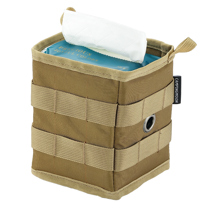 Load image into Gallery viewer, BG-1212 Storage Box Accessory Gear Organizer XS for Camping Chair Tactical Table Field Rack Coyote