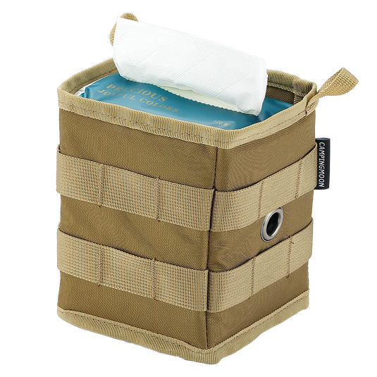 BG-1212 Storage Box Accessory Gear Organizer XS for Camping Chair Tactical Table Field Rack Coyote