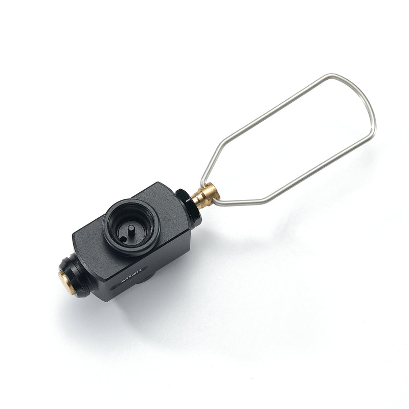 Load image into Gallery viewer, BKZ15 Fuel Canister Refill Adapter for Isobutane Gas, EN417 Lindal Valve, Black